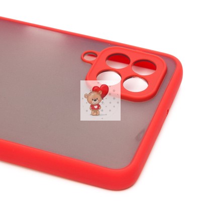 Чехол-накладка для Samsung M225 Galaxy M22 (красный/черный) - PC041