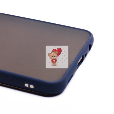 Чехол-накладка для Samsung A235 Galaxy A23 4G (синий/черный) - PC041