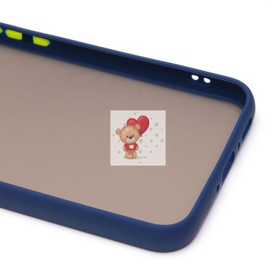 Чехол-накладка для Samsung A346 Galaxy A34 (темно-синий/черный) - PC041 Чехол-накладка для Samsung A346 Galaxy A34 (темно-синий/черный) - PC041