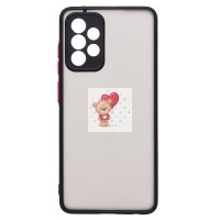 Чехол-накладка для Samsung A525 Galaxy A52 (черный/черный) - PC041 Чехол-накладка для Samsung A525 Galaxy A52 (черный/черный) - PC041