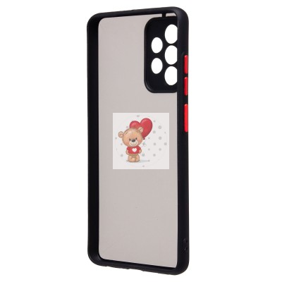 Чехол-накладка для Samsung A525 Galaxy A52 (черный/черный) - PC041 Чехол-накладка для Samsung A525 Galaxy A52 (черный/черный) - PC041