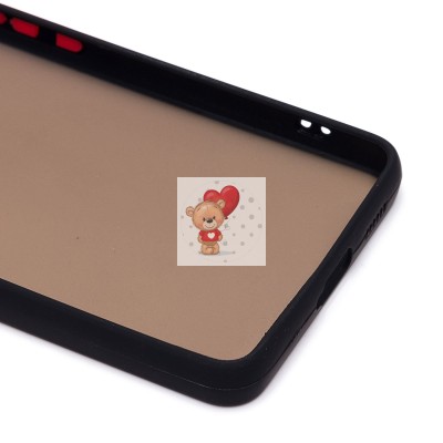 Чехол-накладка для Samsung A536 Galaxy A53 5G (черный/черный) - PC041