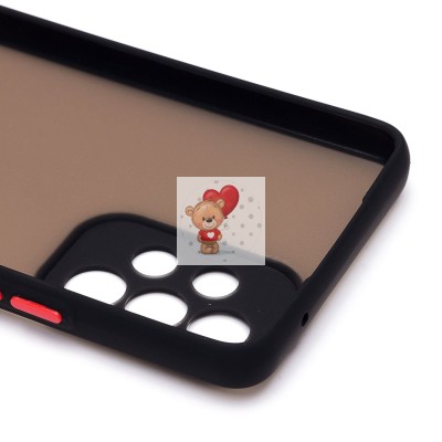 Чехол-накладка для Samsung A536 Galaxy A53 5G (черный/черный) - PC041