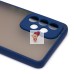 Чехол-накладка для Samsung A536 Galaxy A53 5G (темно-синий/черный) - PC041