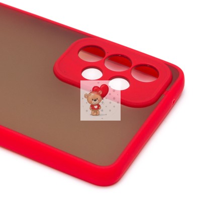 Чехол-накладка для Samsung A536 Galaxy A53 5G (красный/черный) - PC041 Чехол-накладка для Samsung A536 Galaxy A53 5G (красный/черный) - PC041