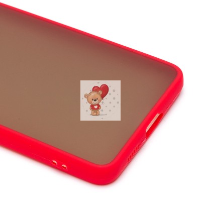 Чехол-накладка для Samsung A536 Galaxy A53 5G (красный/черный) - PC041 Чехол-накладка для Samsung A536 Galaxy A53 5G (красный/черный) - PC041