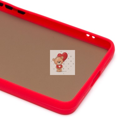 Чехол-накладка для Samsung A536 Galaxy A53 5G (красный/черный) - PC041 Чехол-накладка для Samsung A536 Galaxy A53 5G (красный/черный) - PC041