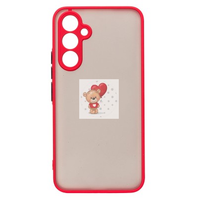 Чехол-накладка для Samsung A546 Galaxy A54 (красный/черный) - PC041 Чехол-накладка для Samsung A546 Galaxy A54 (красный/черный) - PC041