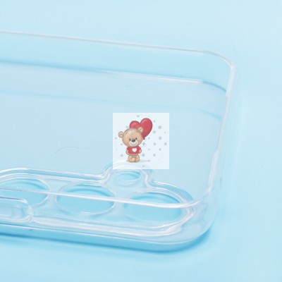 Чехол-накладка для Samsung A546 Galaxy A54 (красный/черный) - PC041