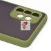 Чехол-накладка для Samsung A725 Galaxy A72 (зеленый/черный) - PC041