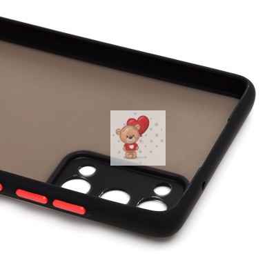 Чехол-накладка для Samsung G780 Galaxy S20FE (черный/черный) - PC041