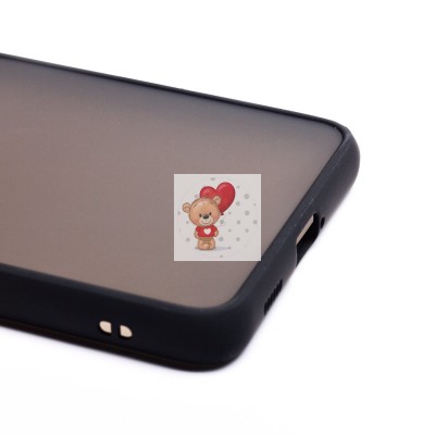 Чехол-накладка для Samsung G990 Galaxy S21FE (черный/черный) - PC041