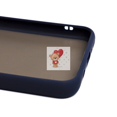 Чехол-накладка для Samsung M215G Galaxy M21 2021 Edition (темно-синий/черный) - PC041 Чехол-накладка для Samsung M215G Galaxy M21 2021 Edition (темно-синий/черный) - PC041