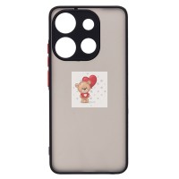 Чехол-накладка для Tecno Pop 7 Pro (черный) - PC041 Чехол-накладка для Tecno Pop 7 Pro (черный) - PC041