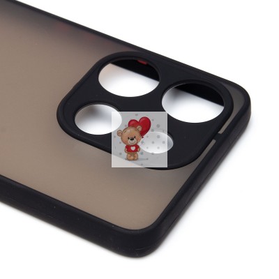 Чехол-накладка для Tecno Pop 7 Pro (черный) - PC041