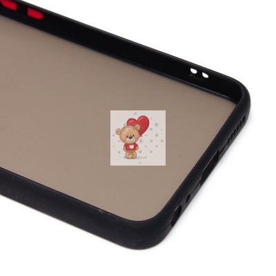 Чехол-накладка для Tecno Pop 7 Pro (черный) - PC041