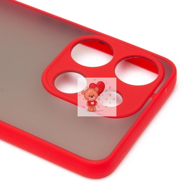 Чехол-накладка для Tecno Pop 7 Pro (красный) - PC041