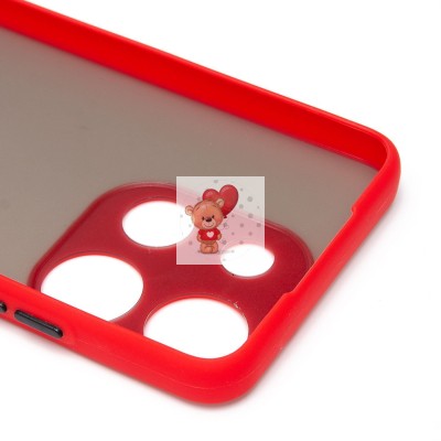 Чехол-накладка для Tecno Pop 7 Pro (красный) - PC041