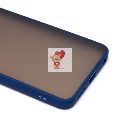 Чехол-накладка для Tecno Pop 8 (темно-синий) - PC041