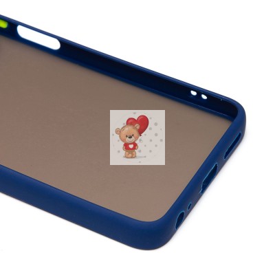 Чехол-накладка для Tecno Pop 8 (темно-синий) - PC041