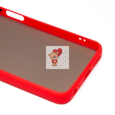 Чехол-накладка для Tecno Pop 8 (красный) - PC041