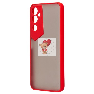 Чехол-накладка для Tecno Pova Neo 2 (красный) - PC041 Чехол-накладка для Tecno Pova Neo 2 (красный) - PC041