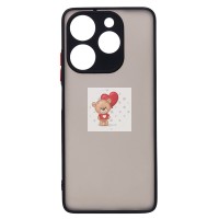 Чехол-накладка для Tecno Spark 10 Pro (черный) - PC041 Чехол-накладка для Tecno Spark 10 Pro (черный) - PC041