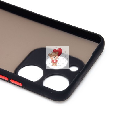 Чехол-накладка для Tecno Spark 10 Pro (черный) - PC041 Чехол-накладка для Tecno Spark 10 Pro (черный) - PC041