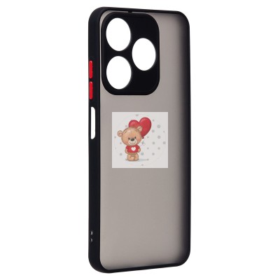 Чехол-накладка для Tecno Spark 10C (черный) - PC041 Чехол-накладка для Tecno Spark 10C (черный) - PC041