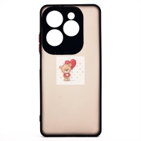 Чехол-накладка для Tecno Spark 20 Pro 5G (черный) - PC041 Чехол-накладка для Tecno Spark 20 Pro 5G (черный) - PC041