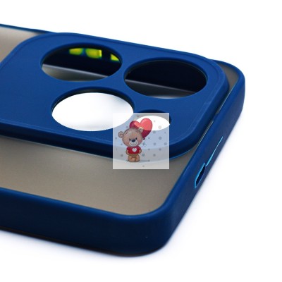 Чехол-накладка для Tecno Spark 20 Pro 5G (темно-синий) - PC041 Чехол-накладка для Tecno Spark 20 Pro 5G (темно-синий) - PC041