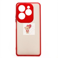 Чехол-накладка для Tecno Spark 20 Pro 5G (красный) - PC041 Чехол-накладка для Tecno Spark 20 Pro 5G (красный) - PC041