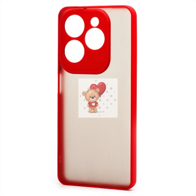 Чехол-накладка для Tecno Spark 20 Pro 5G (красный) - PC041 Чехол-накладка для Tecno Spark 20 Pro 5G (красный) - PC041