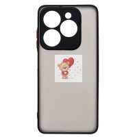 Чехол-накладка для Tecno Spark 20C (черный) - PC041