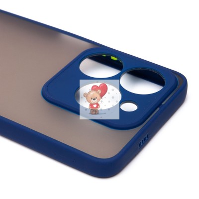 Чехол-накладка для Tecno Spark 20C (темно-синий) - PC041