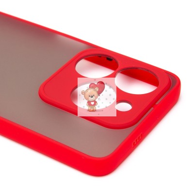 Чехол-накладка для Tecno Spark 20C (красный) - PC041