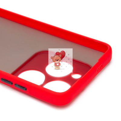 Чехол-накладка для Tecno Spark 20C (красный) - PC041