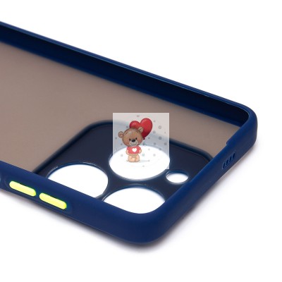 Чехол-накладка для Tecno Spark 20C (темно-синий) - PC041