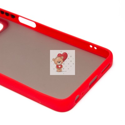 Чехол-накладка для Tecno Spark 20C (красный) - PC041