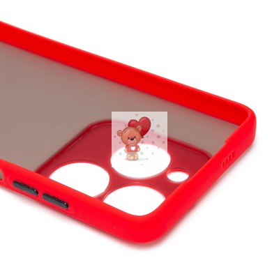 Чехол-накладка для Tecno Spark 20C (красный) - PC041