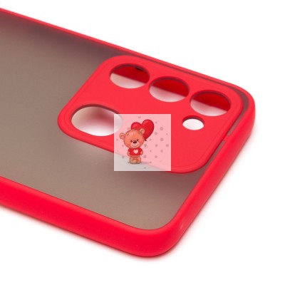 Чехол-накладка для Tecno Spark 8c (красный) - PC041