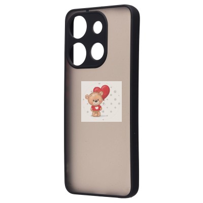 Чехол-накладка для Tecno Spark Go (черный) - PC041