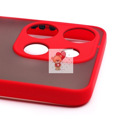 Чехол-накладка для Tecno Spark Go (красный) - PC041