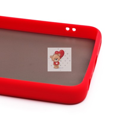 Чехол-накладка для Tecno Spark Go (красный) - PC041