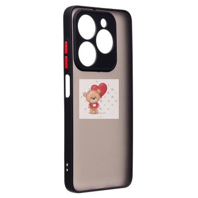 Чехол-накладка для Tecno Spark Go 2024 (черный) - PC041