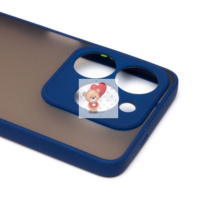 Чехол-накладка для Tecno Spark Go 2024 (темно-синий) - PC041