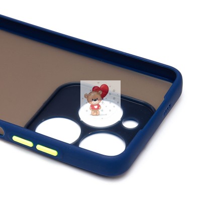 Чехол-накладка для Tecno Spark Go 2024 (темно-синий) - PC041