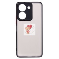 Чехол-накладка для Vivo Y36 5G Global (черный) - PC041 Чехол-накладка для Vivo Y36 5G Global (черный) - PC041