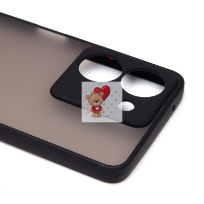 Чехол-накладка для Vivo Y36 5G Global (черный) - PC041 Чехол-накладка для Vivo Y36 5G Global (черный) - PC041