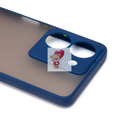 Чехол-накладка для Vivo Y36 5G Global (темно-синий) - PC041 Чехол-накладка для Vivo Y36 5G Global (темно-синий) - PC041